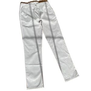 Men’s gray pants with white trim